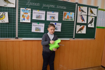 Проект "Зимуючі птахи"