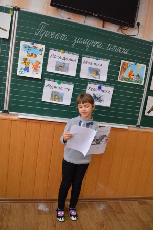 Проект "Зимуючі птахи"