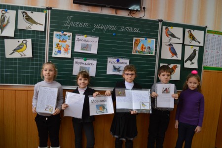 Проект "Зимуючі птахи"